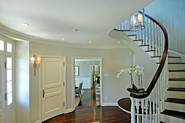 Custom architectural detail, grand foyer